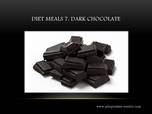 Dark chocolate - Weight loss food 7
