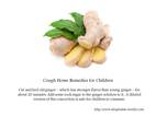 Cough Home Remedies for Children