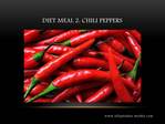 Chilli Pepper - Weight loss food 2