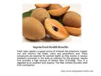 Sapota Fruit Health Benefits